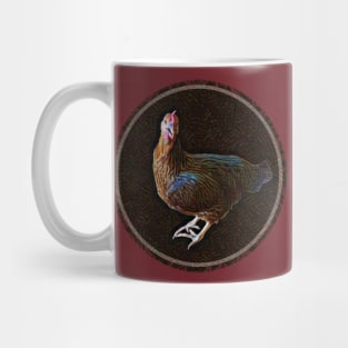 Hen cackling Mug